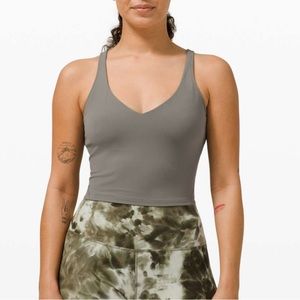 Lululemon Align Tank Grey Sage Sz 8